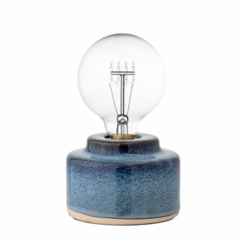 Cait Lampe de table, Bleu, Porcelaine