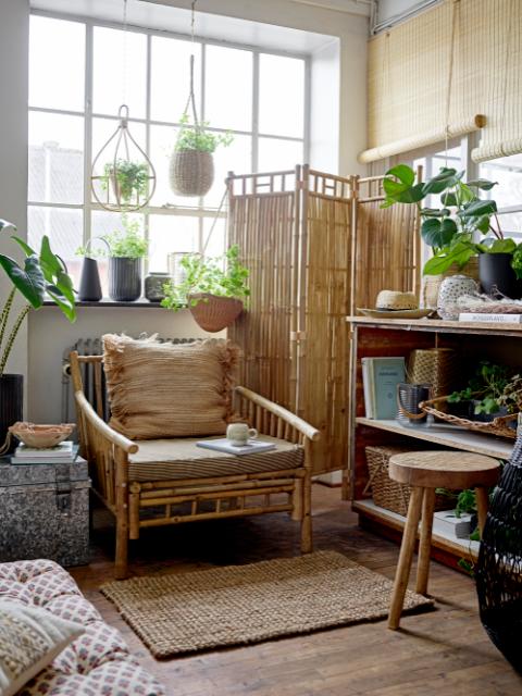 Sole Chaise de salon, Nature, Bambou